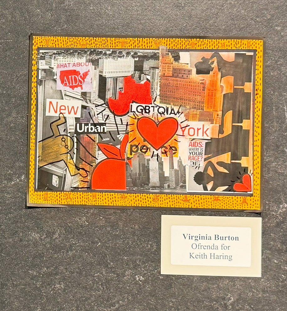 Virginia Burton: Ofrenda for Keith Haring