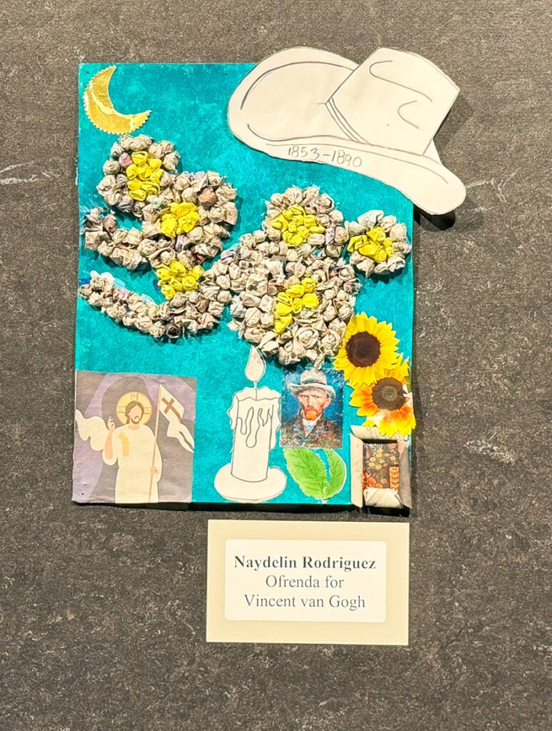 Naydelin Rodriguez: Ofrenda for Vincent van Gogh